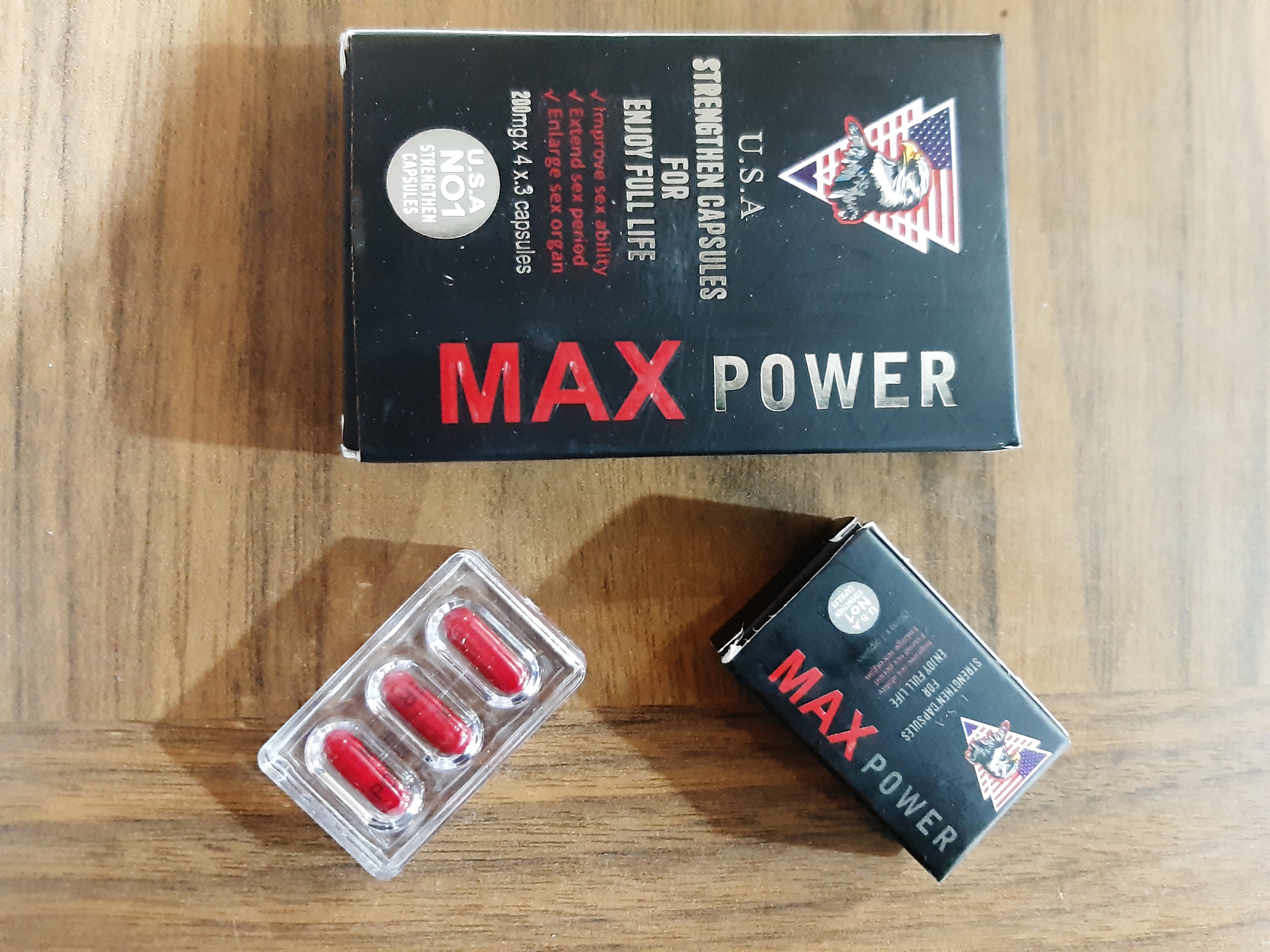 کپسول مکس پاور آمریکایی اصل