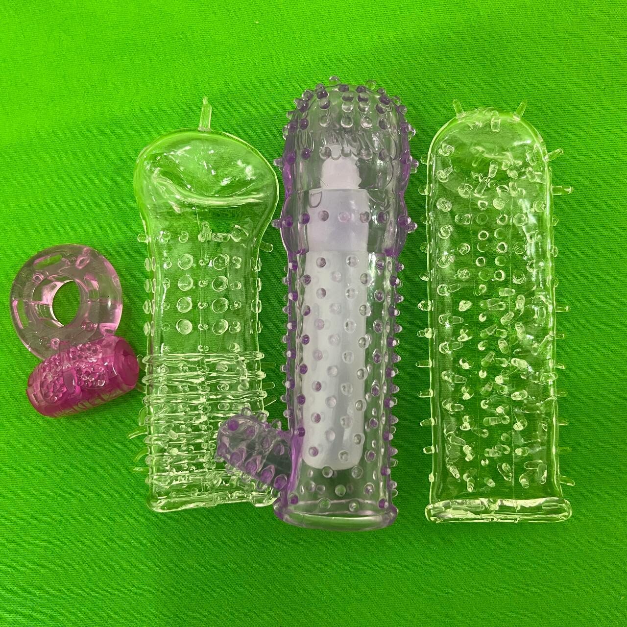 پک کاندوم شیشه ایی و ضخیم و حلقه ویبره