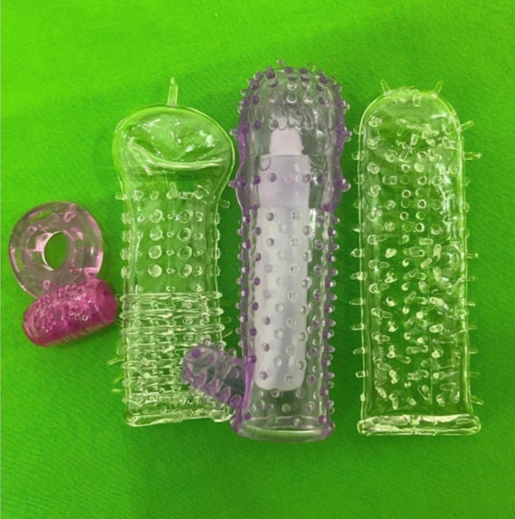 پک کاندوم های سیلیکونی و حلقه ویبراتور