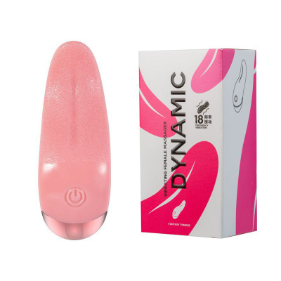 ویبراتور طرح زبان + ویژه تحریک بانوان + بافت نرم و منعطف